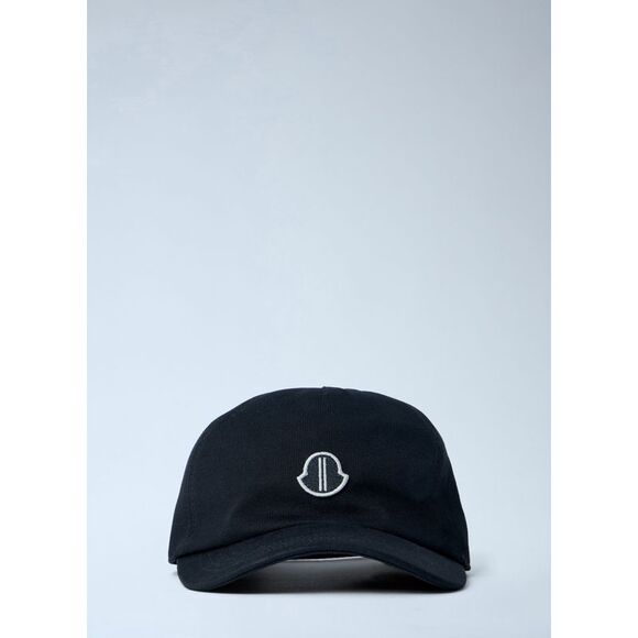 Moncler + Rick Owens Women Embroidered Logo Baseball Cap